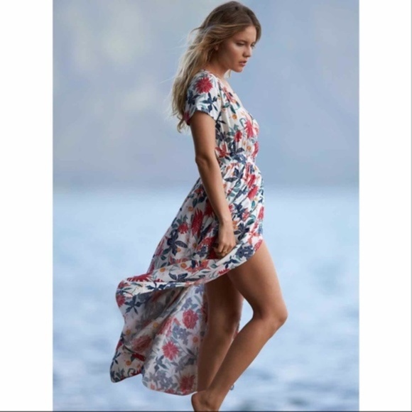 Roxy Dresses & Skirts - Roxy Floral Wrap Midi Dress- Sz. Sm
